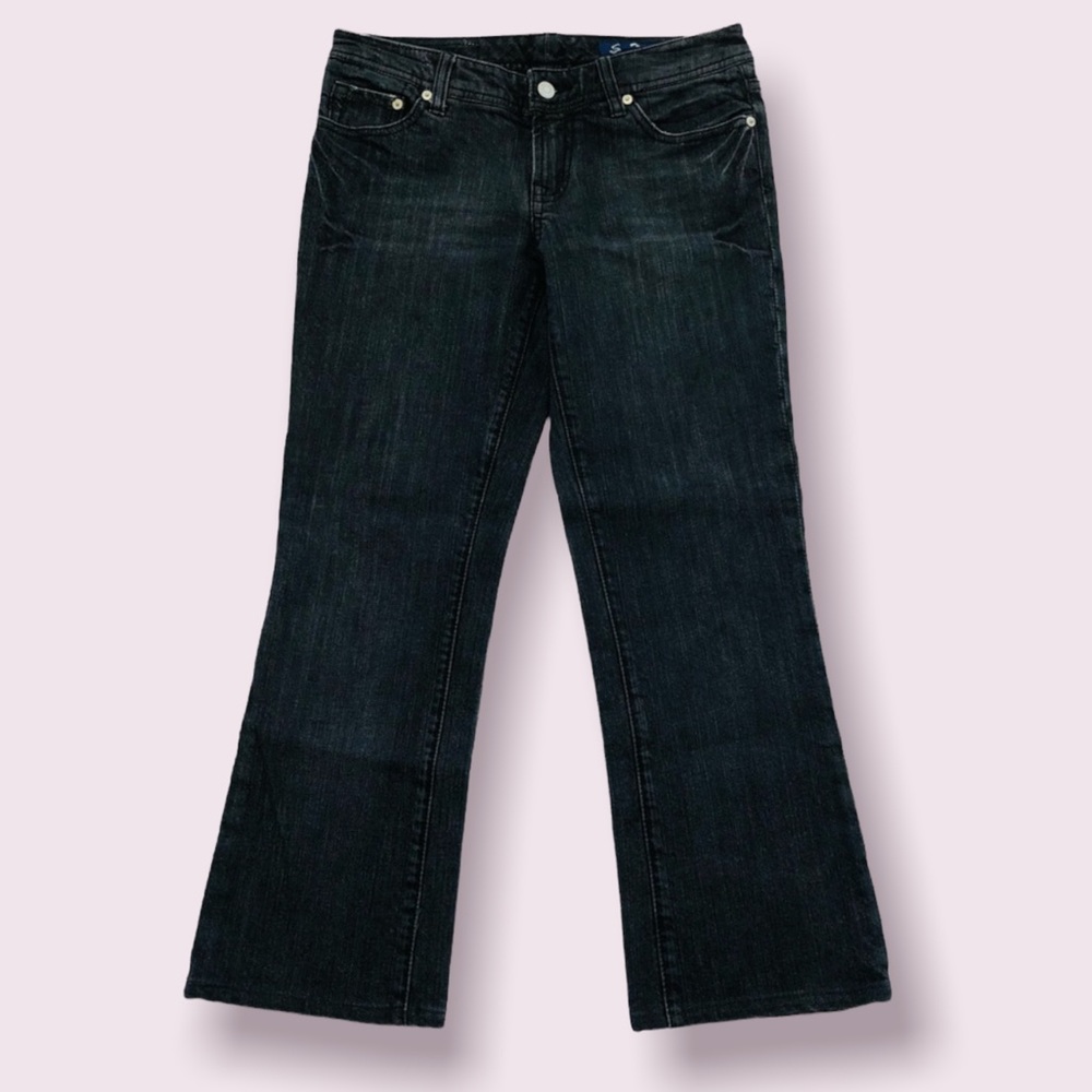 Seven7, Black Flare Jeans, Size 28 - Picture 3 of 16